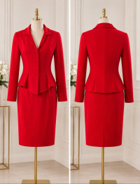 Conjunto Ejecutivo Elegance Rouge