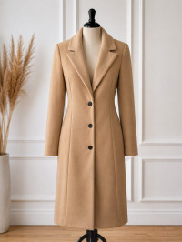 Abrigo Elegance Camel